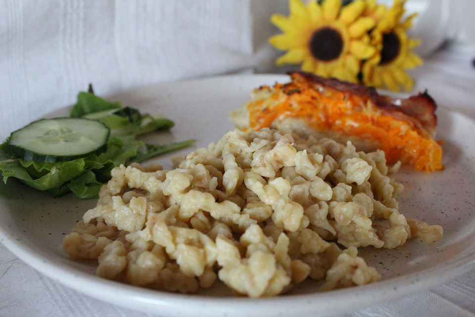 Röstzwiebel-Spätzle