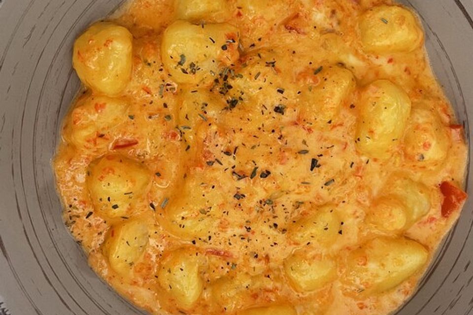 Gnocchi-Paprika-Pfanne