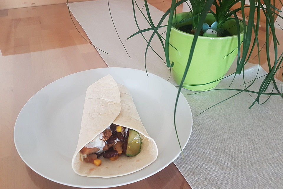 Gyros Wraps mit Tzatziki