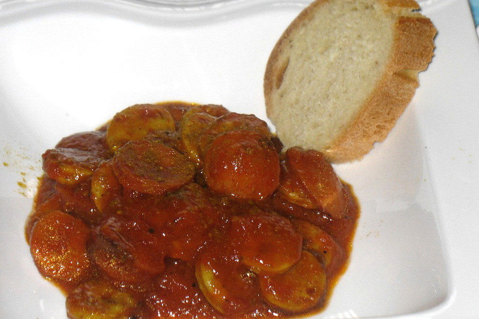 Currywurst alla ICE Bordrestaurant