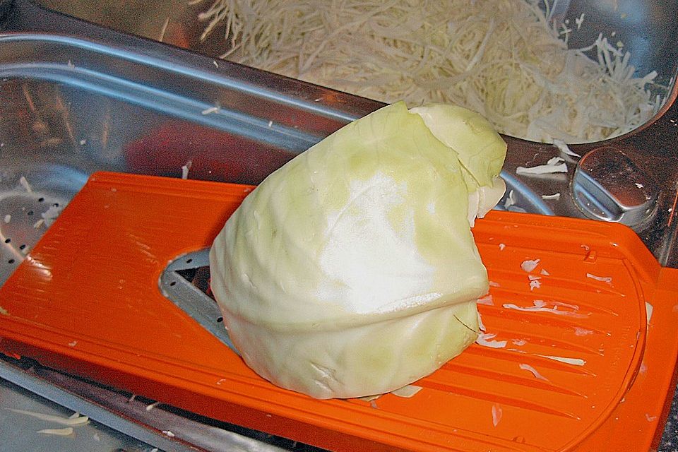 Hausgemachtes Sauerkraut