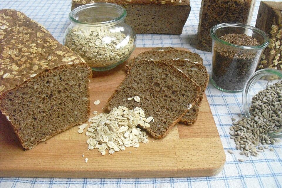 Schnelles Lieblings-Vollkornbrot