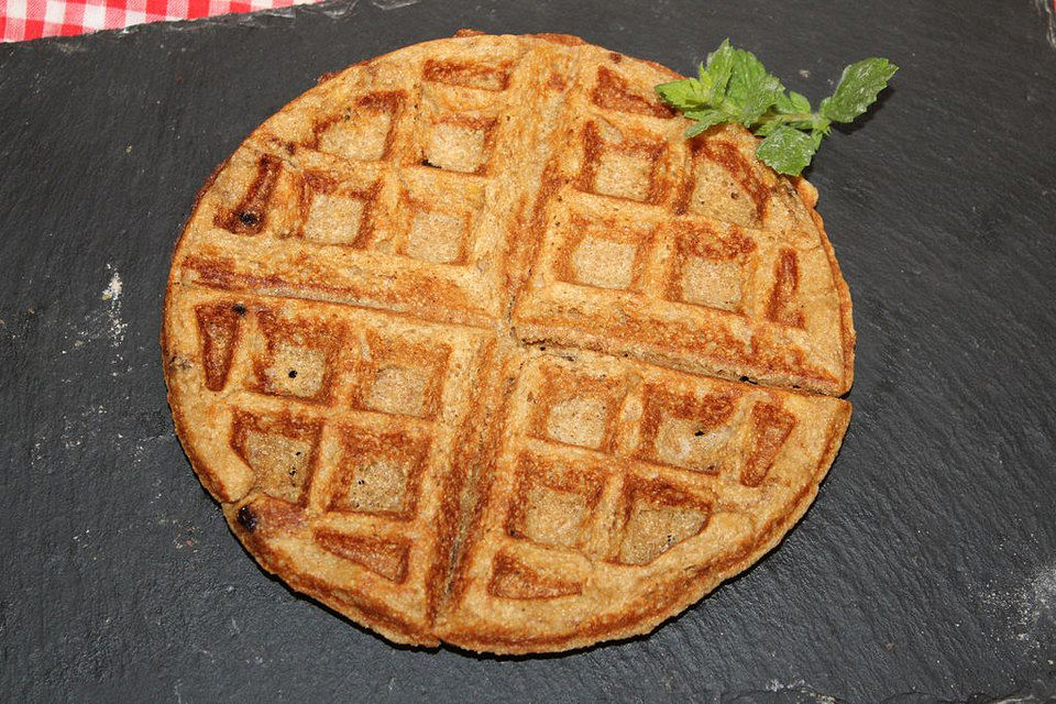 Dinkel-Buchweizen-Waffeln