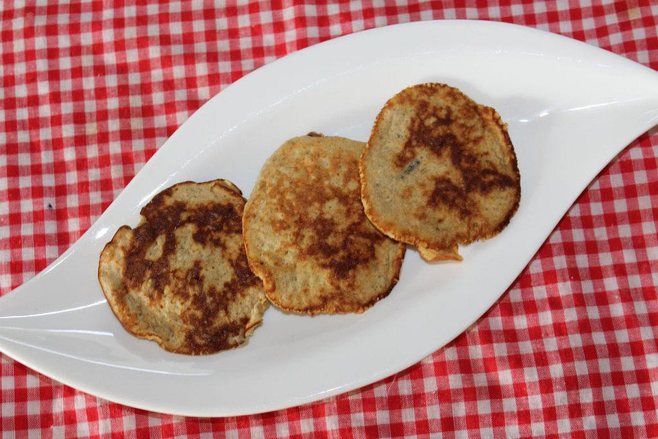 Bananen-Pancakes für Babys