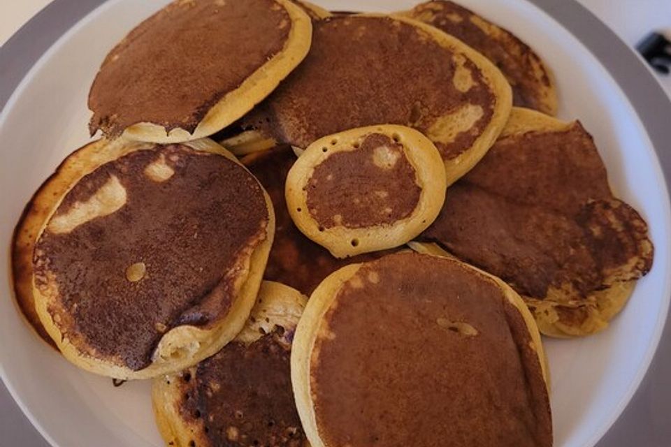 Bananen-Pancakes für Babys