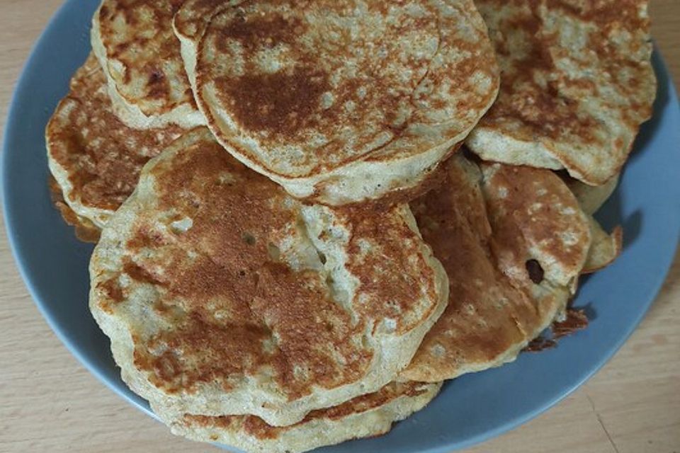 Bananen-Pancakes für Babys