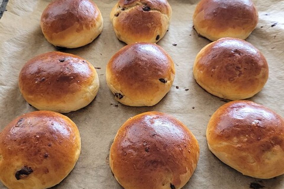 Weiche Schokobrötchen