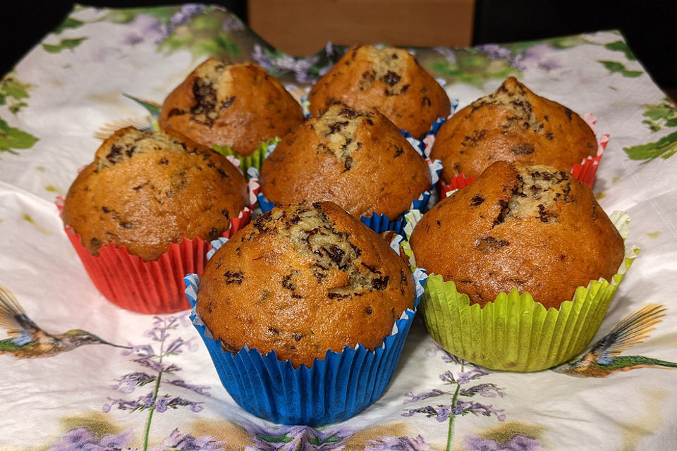 Bananenmuffins schnell und lecker