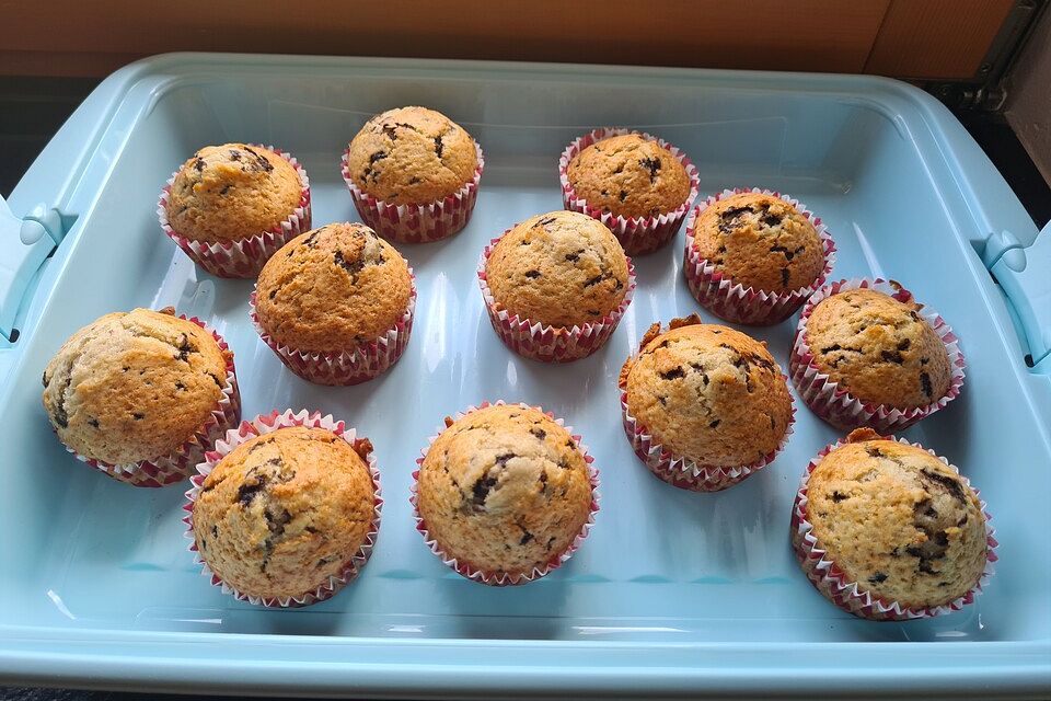 Bananenmuffins schnell und lecker