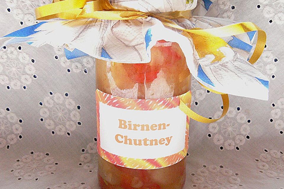 Birnen - Chutney