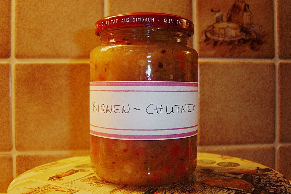 Birnen - Chutney