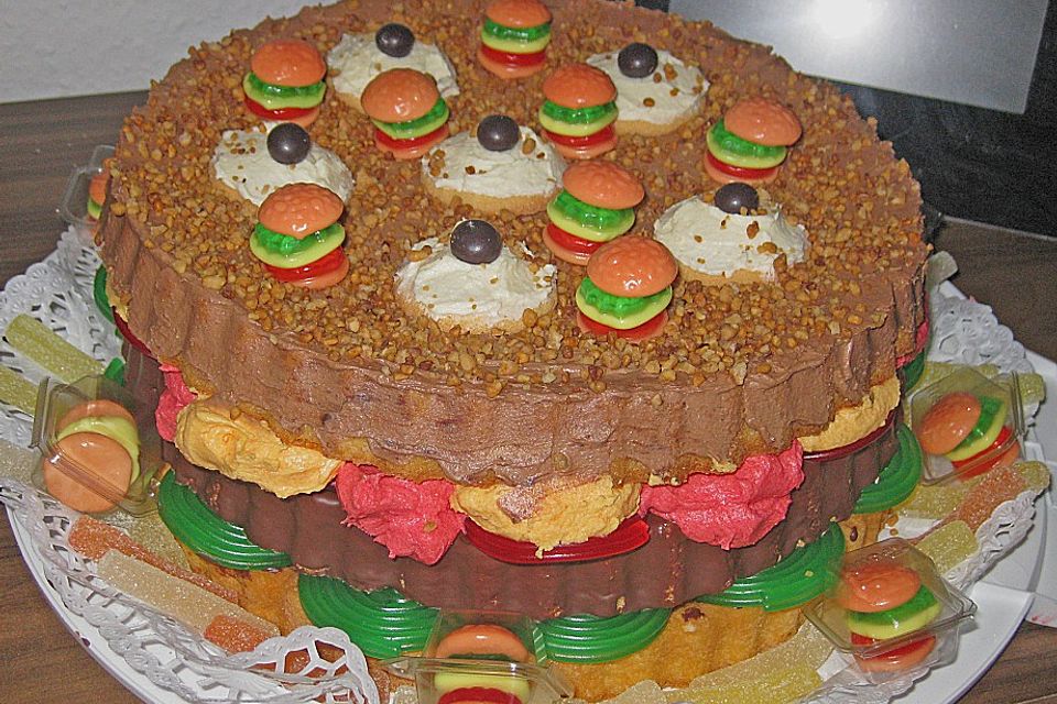 Hamburger - Kuchen