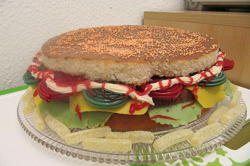 Hamburger - Kuchen