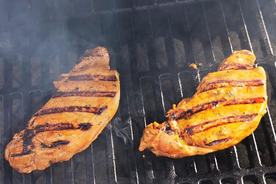 Steaks in Marinade