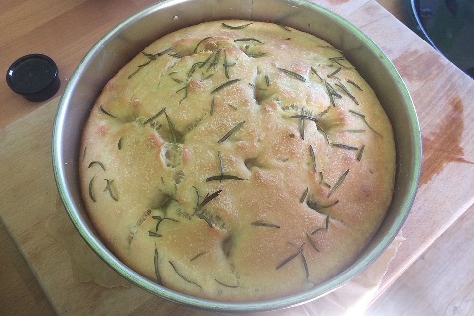 No-knead-Focaccia