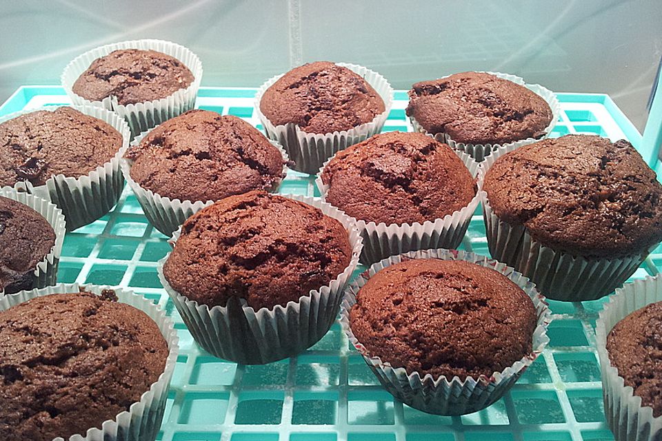 Schokoladen - Snickers - Muffins