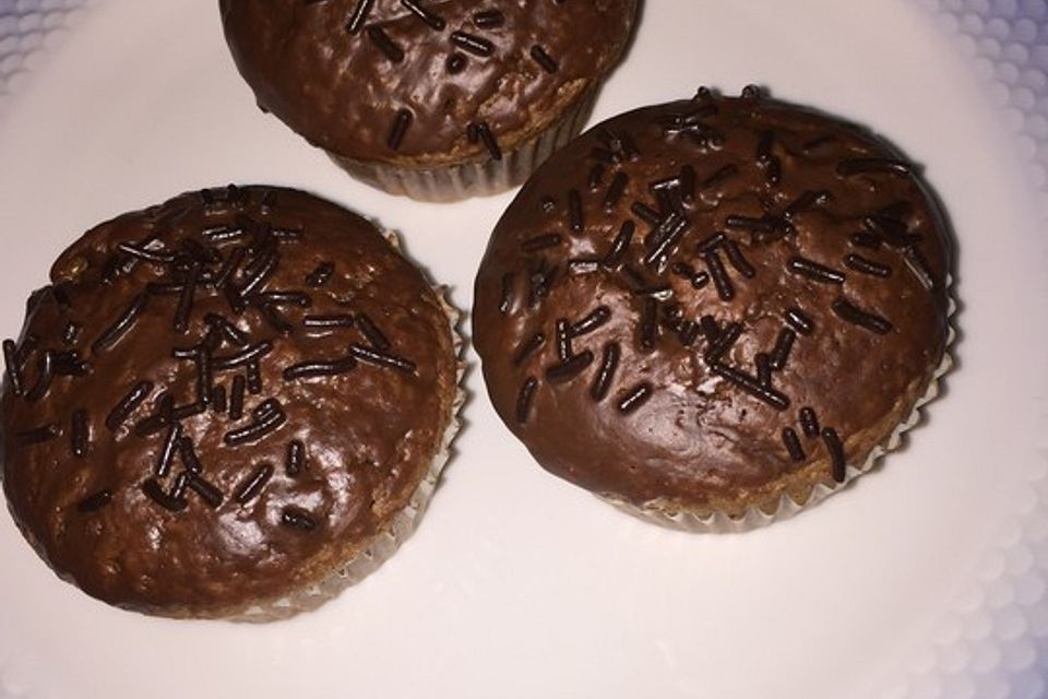 Schokoladen - Snickers - Muffins