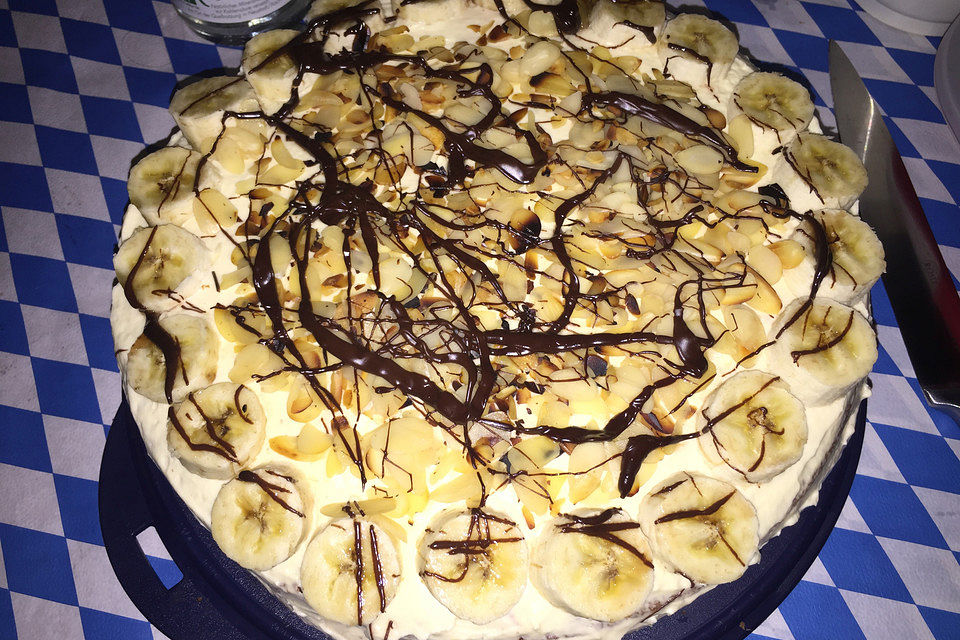 Bananensplit-Torte