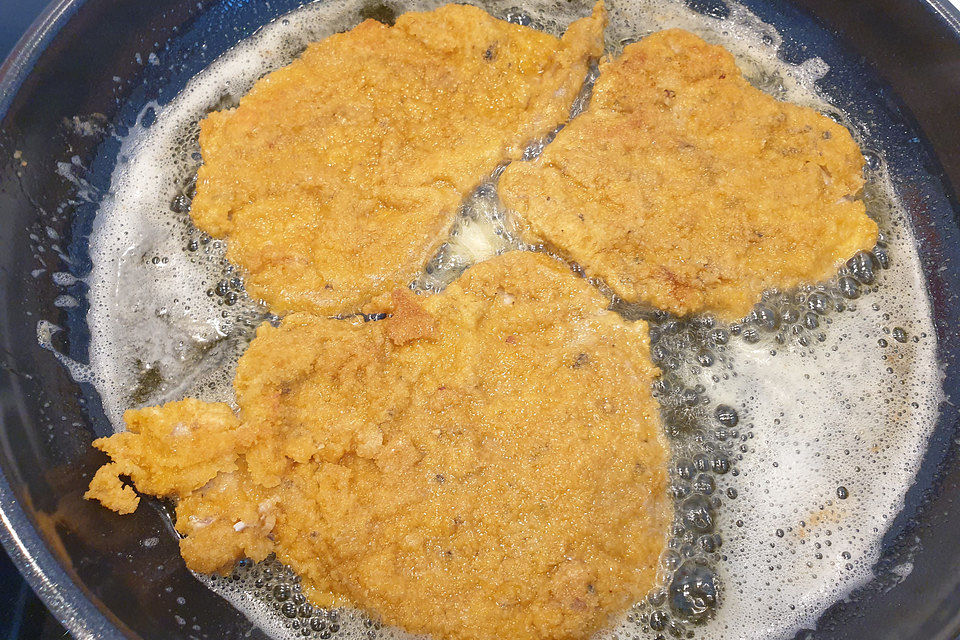 Hähnchen-Knusperschnitzel