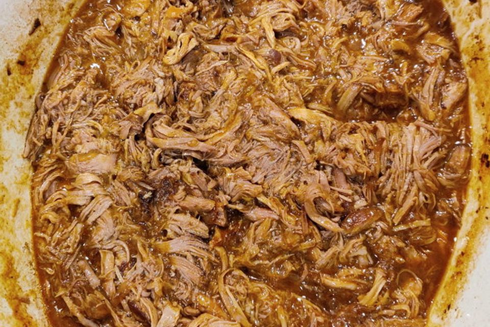 Pulled Pork im Bräter