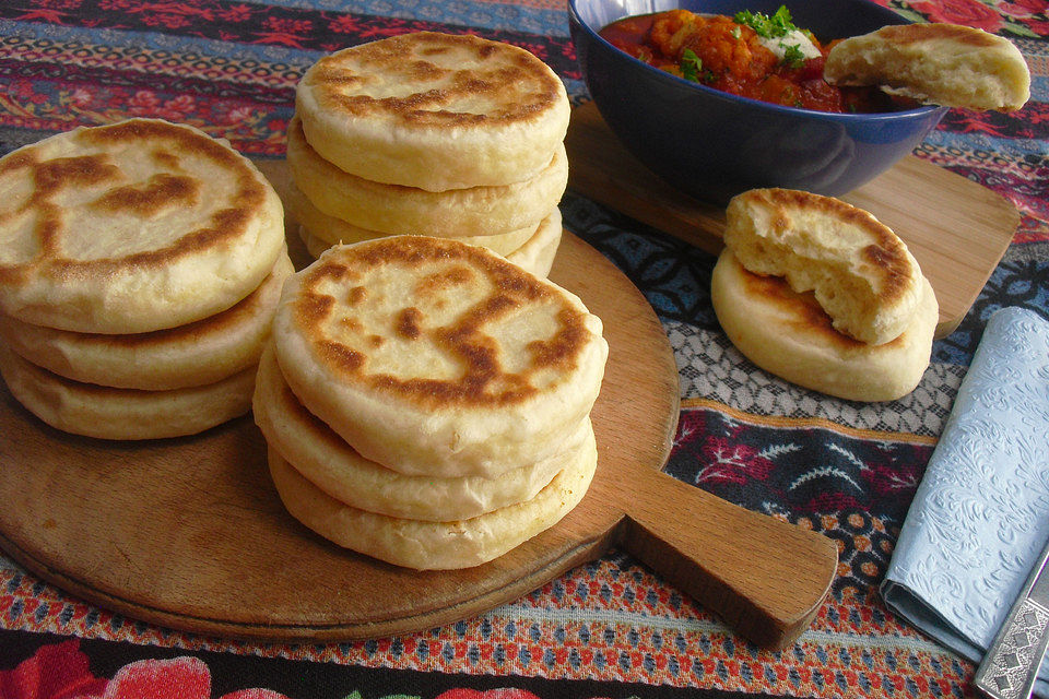 Schnelles Pfannenbrot