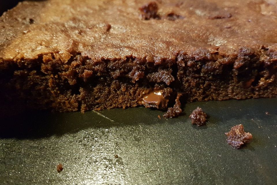 Brownies mit Vollmilchschokolade