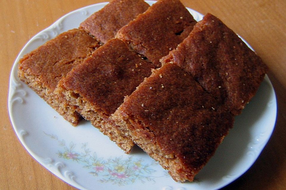 Lebkuchen vom Blech