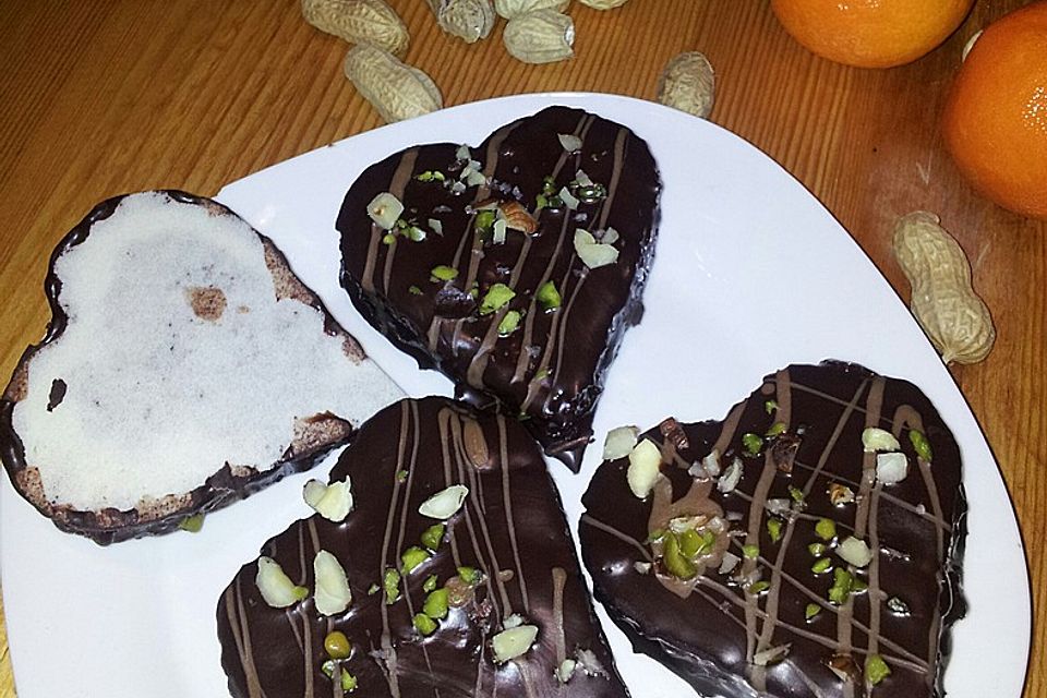 Lebkuchen vom Blech