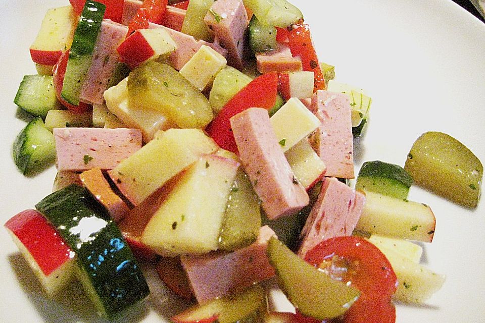 Käse - Wurst - Salat