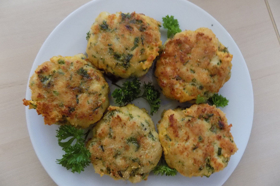 Fischfrikadellen mit frischen Kräutern