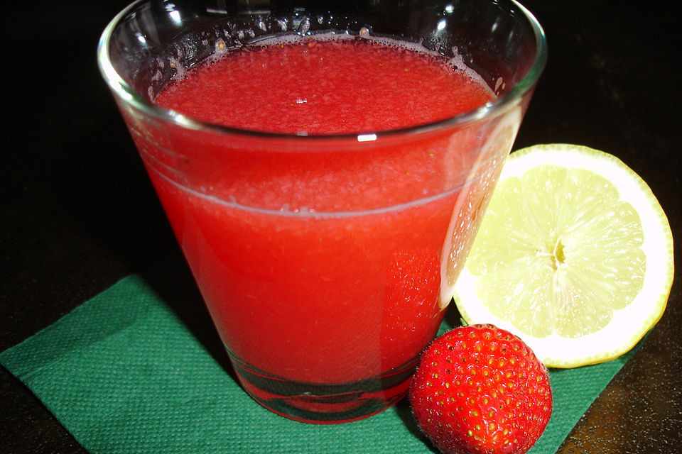 Erdbeerlimonade