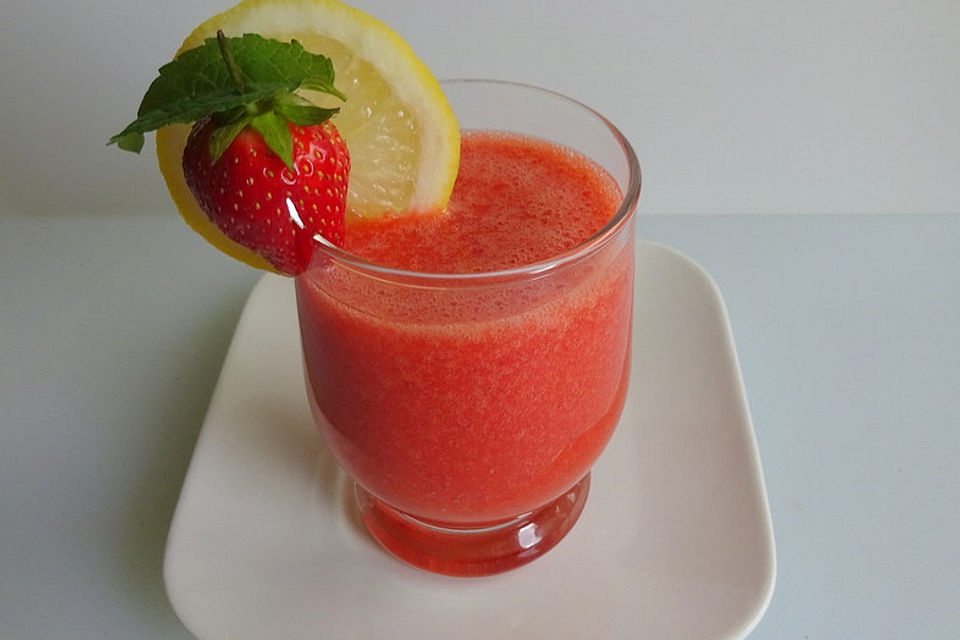 Erdbeerlimonade