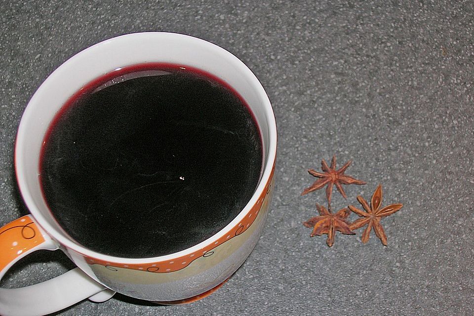 Selbstgemachter Glühwein