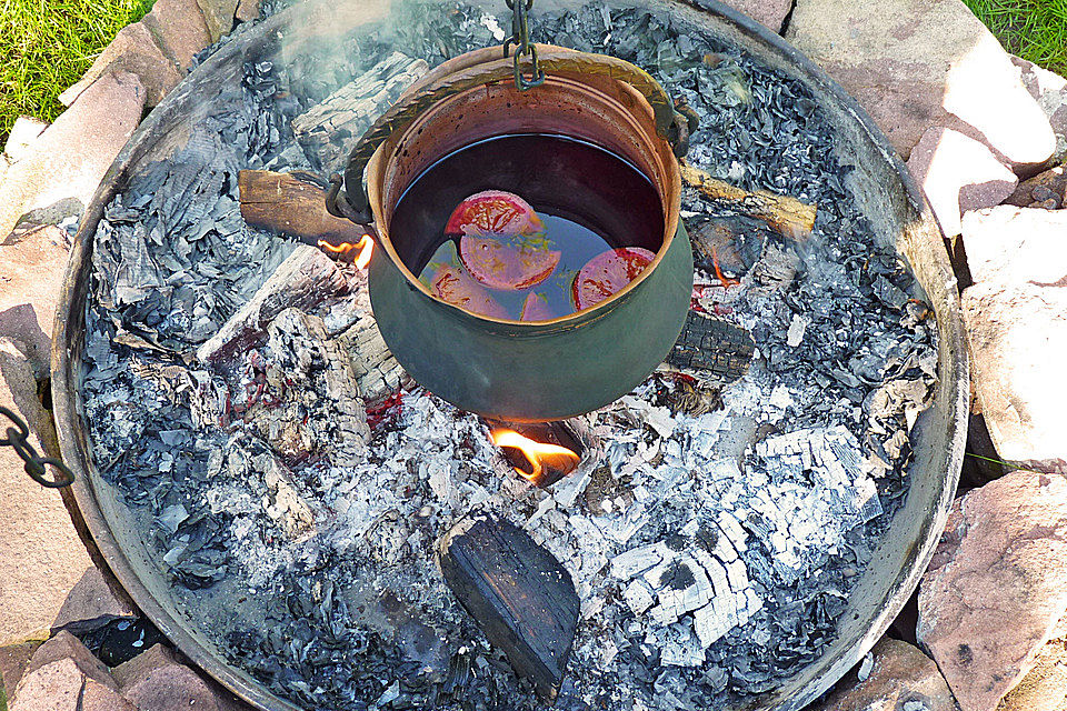 Selbstgemachter Glühwein