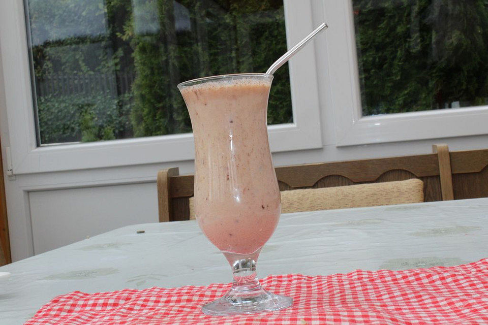 Milchshake mit Vollmilchschokolade