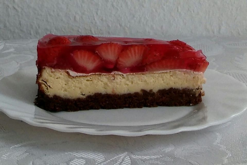 The best Strawberry Cheesecake