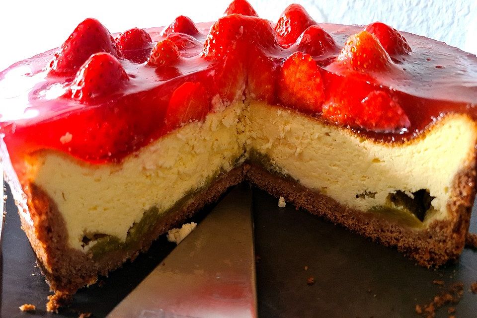 The best Strawberry Cheesecake