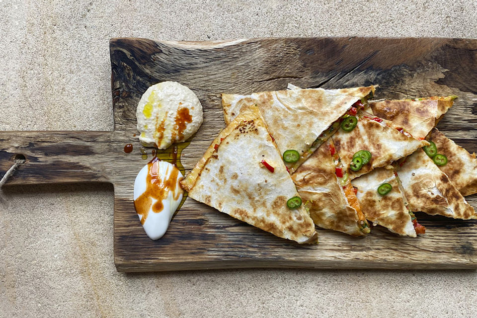 Vegetarische Quesadillas