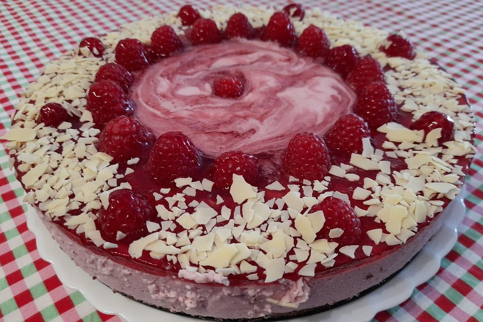 Himbeer-Frischkäsetorte