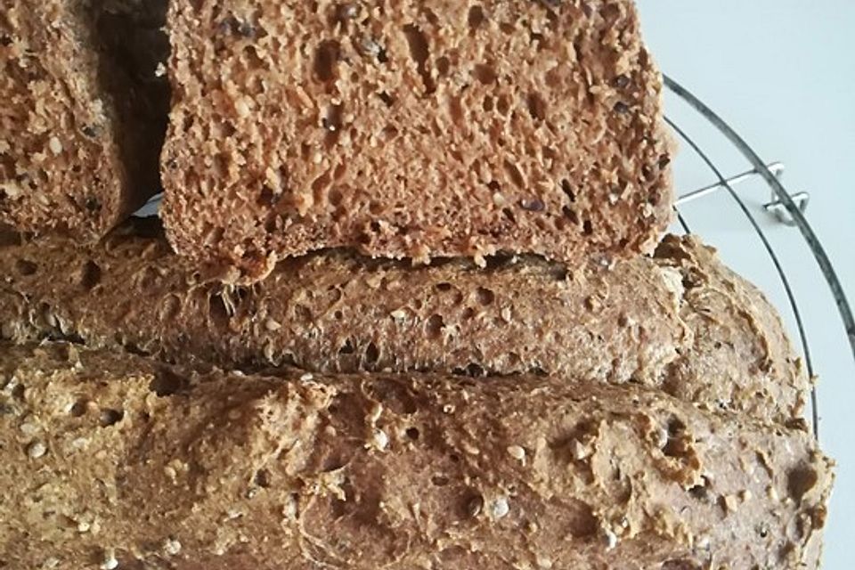 Glutenfreies Mehrkornbrot