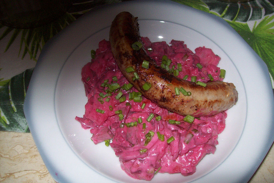 Rote Bete-Kartoffelsalat