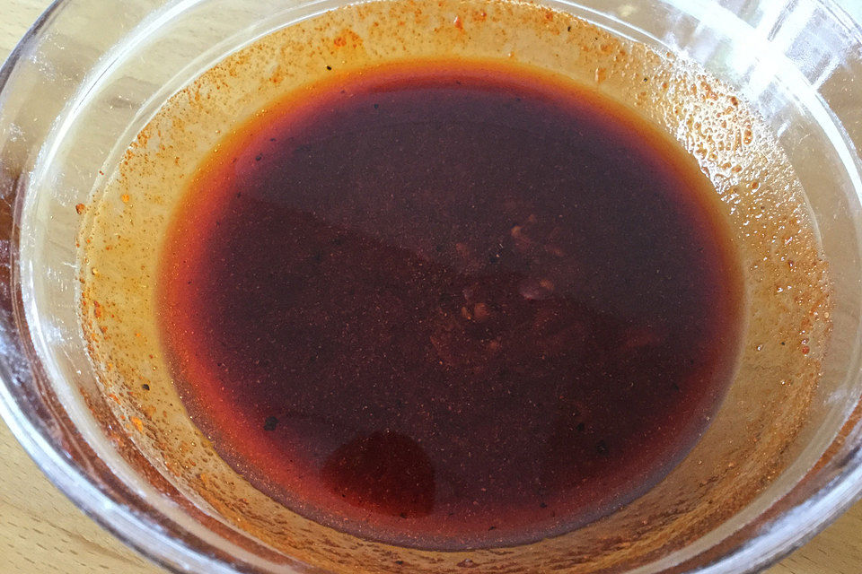 Scharfe Chili-Marinade