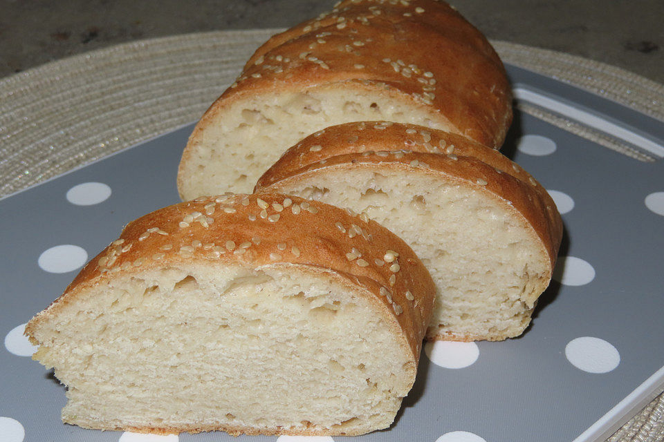 Schnelles Weißbrot