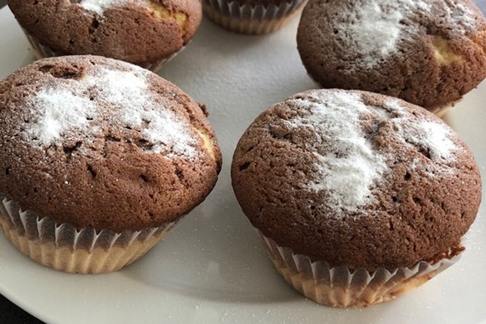 5 große Muffins