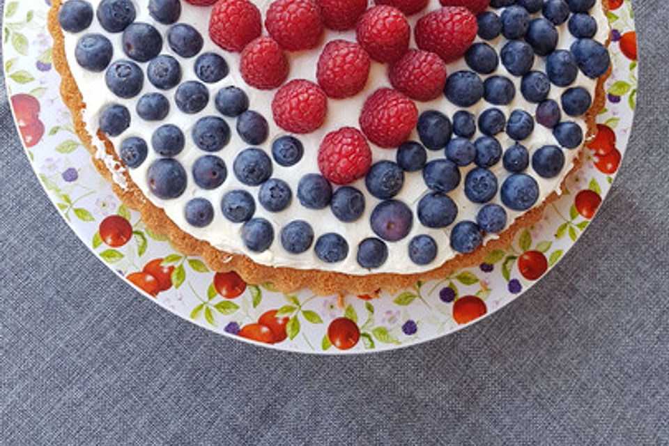 Philadelphia - Torte mit Blaubeeren