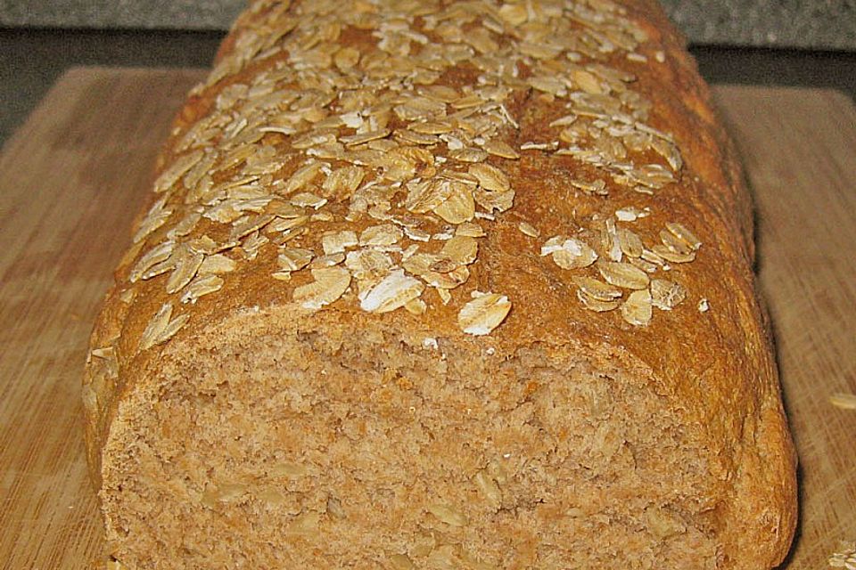 Einfaches Buttermilch - Vollkornbrot