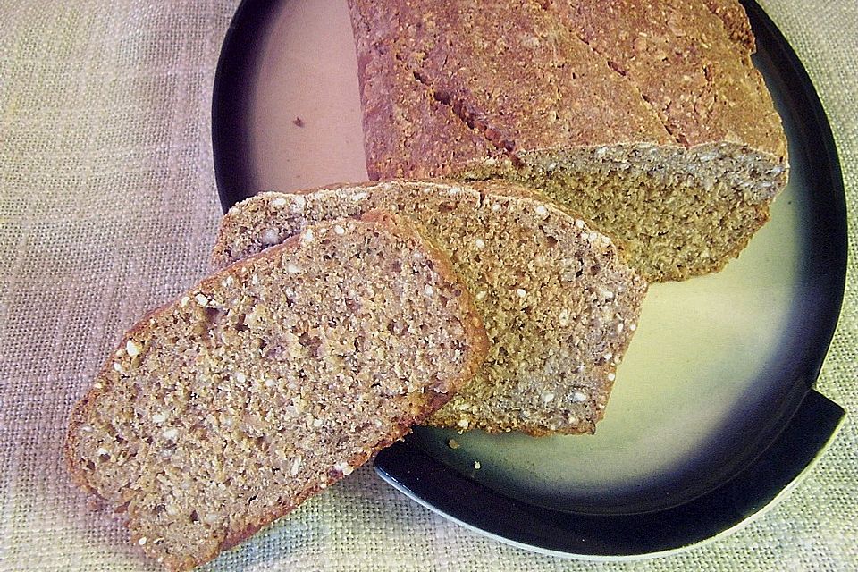 Einfaches Buttermilch - Vollkornbrot