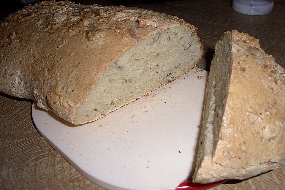 Einfaches Buttermilch - Vollkornbrot