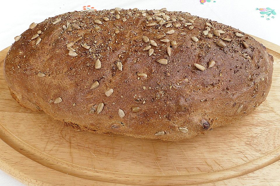 Einfaches Buttermilch - Vollkornbrot