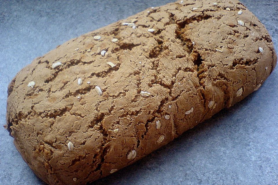 Einfaches Buttermilch - Vollkornbrot